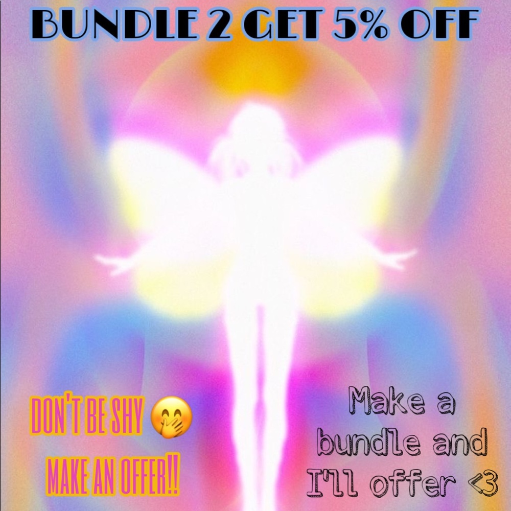 Bundle 2 = 5% off🧚🏾 EVERYTHING MUST GO!